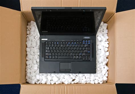 shipping a laptop overseas.